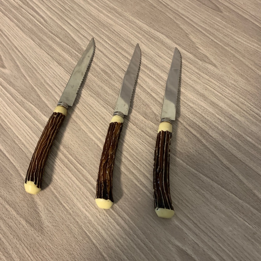 Stainless Steel Japan Utility Knife set of 3